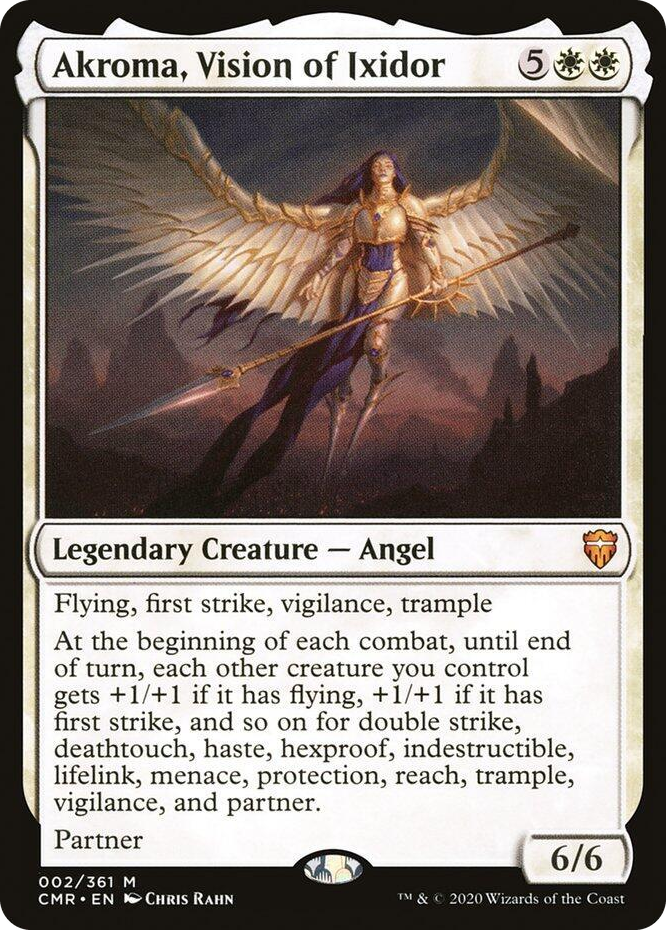 0002 Akroma, Vision of Ixidor M Commander Legends