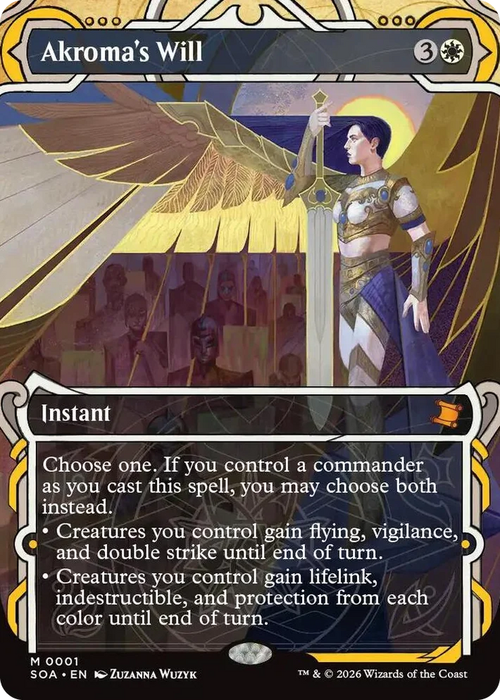 0001 Akroma's Will M Secrets of Strixhaven: Mystical Archive