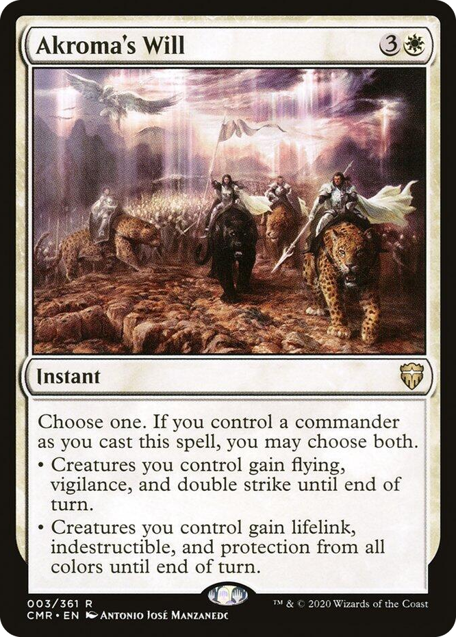 0003 Akroma's Will R Commander Legends