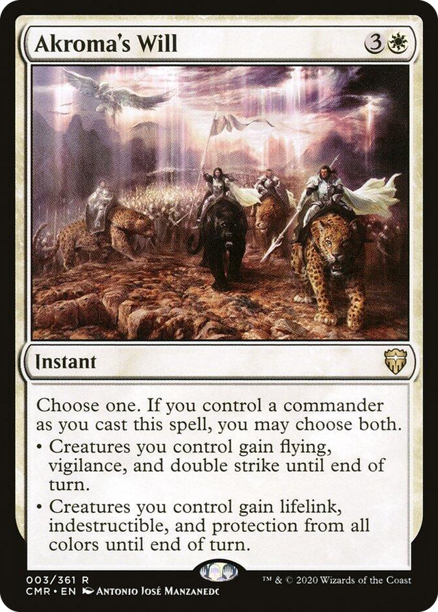 0003 Akroma's Will R Commander Legends