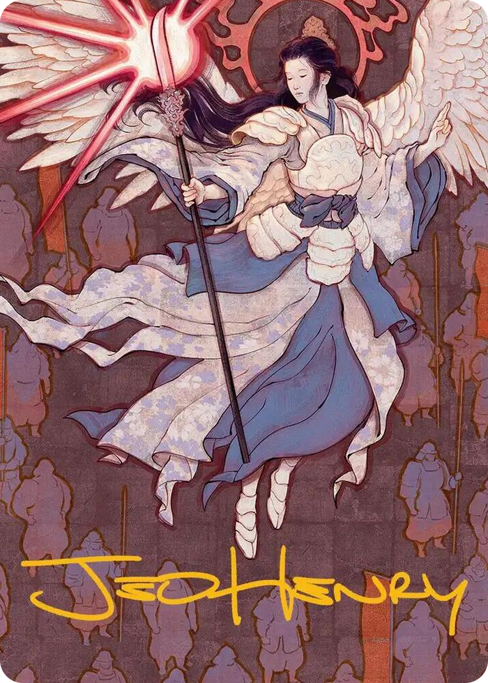 Akroma's Will Art Card (Gold-Stamped Signature) #49 S - Art Series: Secrets of Strixhaven Pokemon card