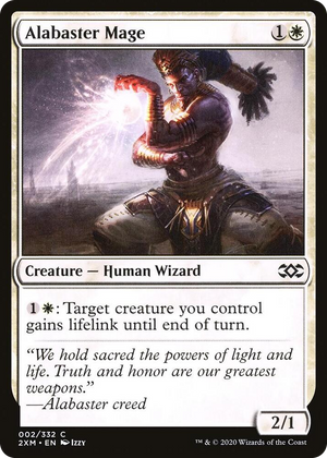 0002 Alabaster Mage C Double Masters