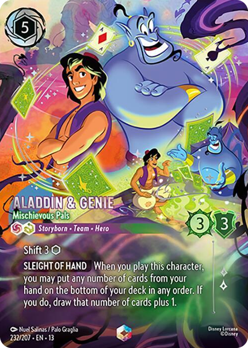 0232 Aladdin & Genie - Mischievous Pals (Enchanted) Enchanted Attack of the Vine!