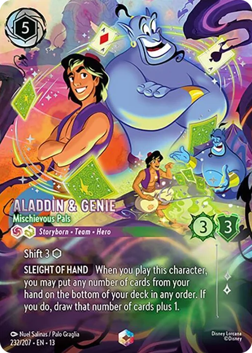 0232 Aladdin & Genie - Mischievous Pals (Enchanted) Enchanted Attack of the Vine!