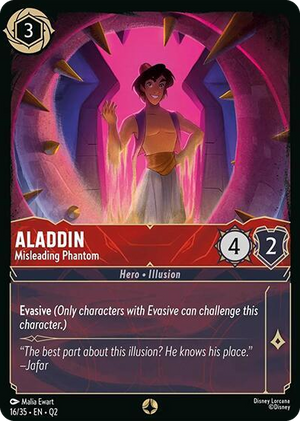 0016 Aladdin - Misleading Phantom None Illumineer's Quest: Palace Heist