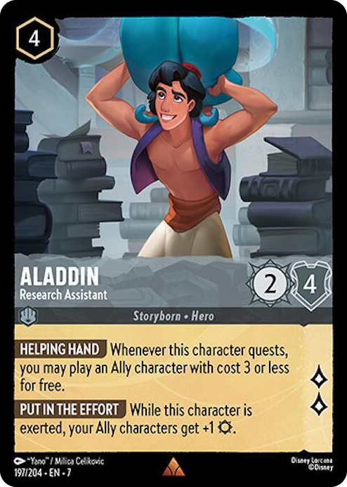 0197 Aladdin - Research Assistant Rare Archazia's Island