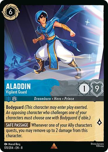 0170 Aladdin - Vigilant Guard Rare Reign of Jafar