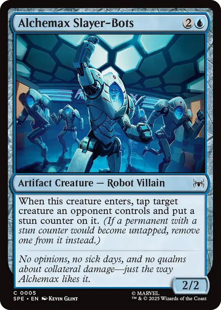 0005 Alchemax Slayer-Bots C Marvel's Spider-Man: Eternal-Legal