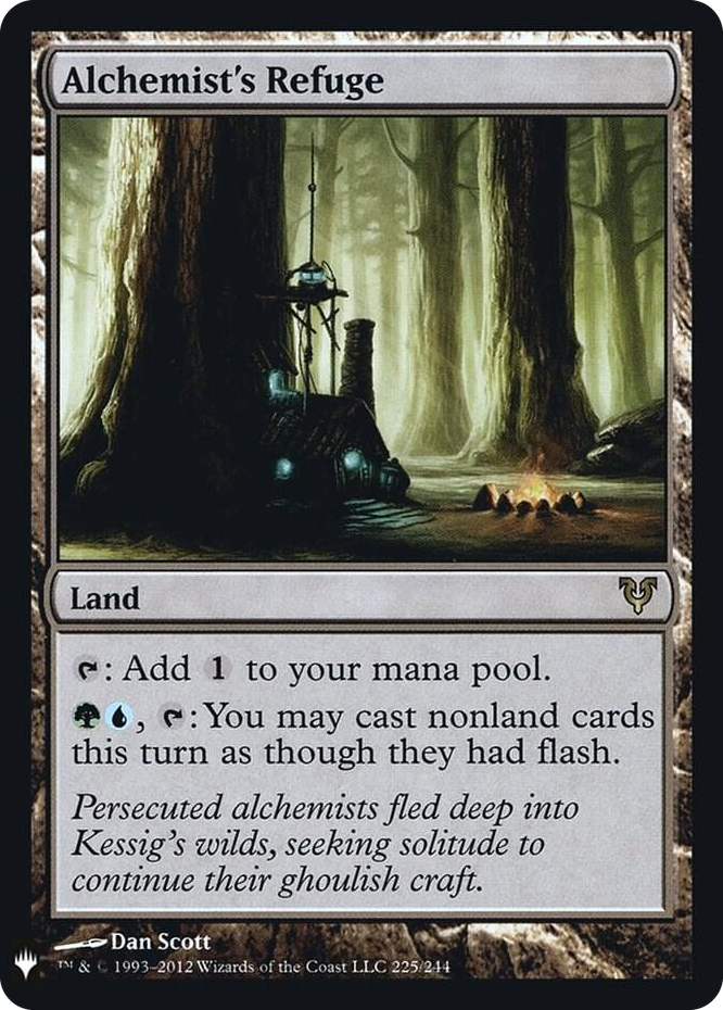 Alchemist's Refuge #225 R - The List Reprints Pokemon card