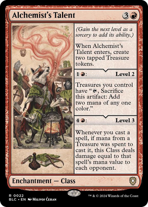 0022 Alchemist's Talent R Commander: Bloomburrow