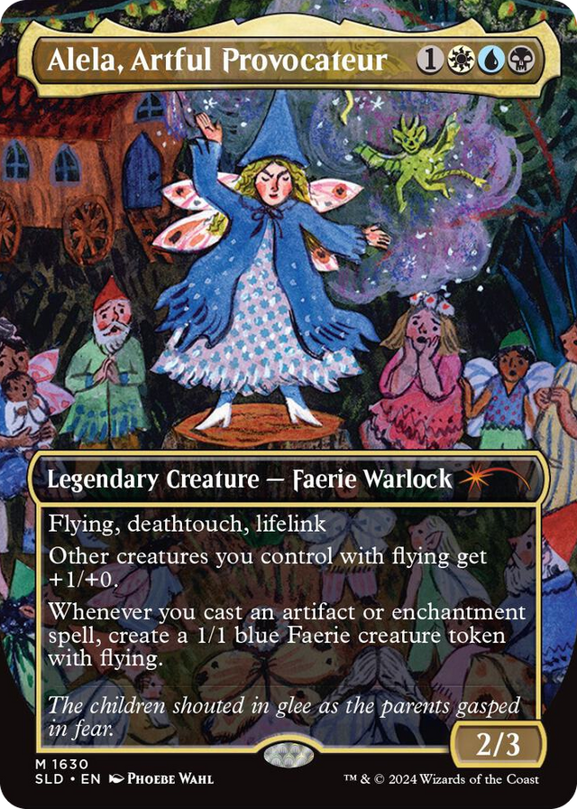 1630 Alela, Artful Provocateur (1630) M Secret Lair Drop Series