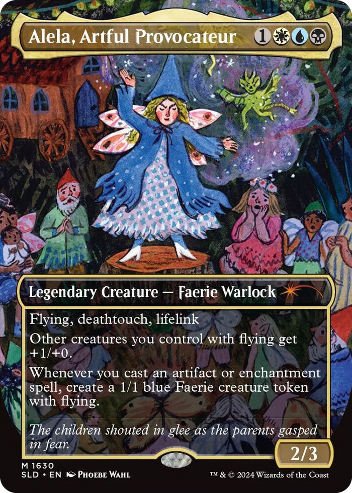 1630 Alela, Artful Provocateur (1630) M Secret Lair Drop Series