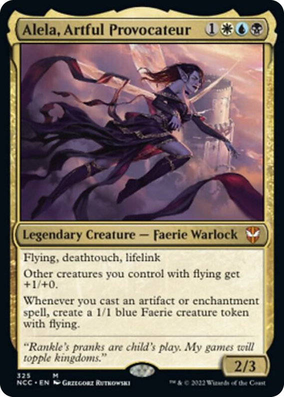 0325 Alela, Artful Provocateur M Commander: Streets of New Capenna