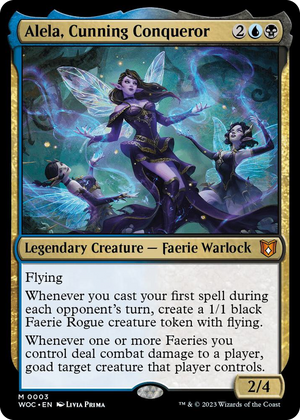 0003 Alela, Cunning Conqueror M Commander: Wilds of Eldraine