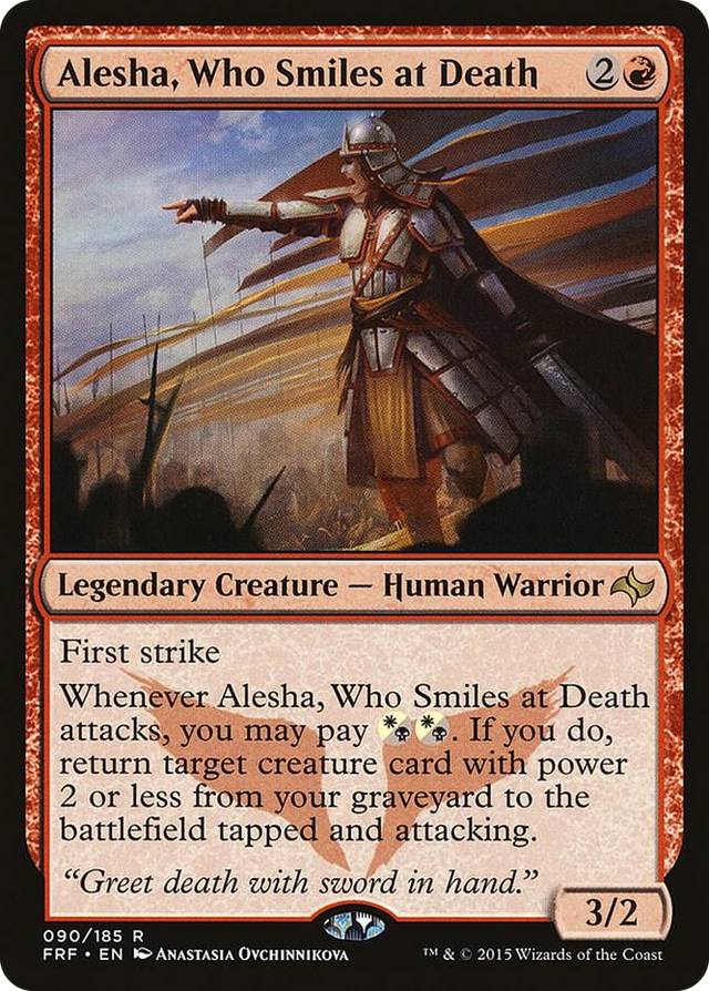 0090 Alesha, Who Smiles at Death R Fate Reforged