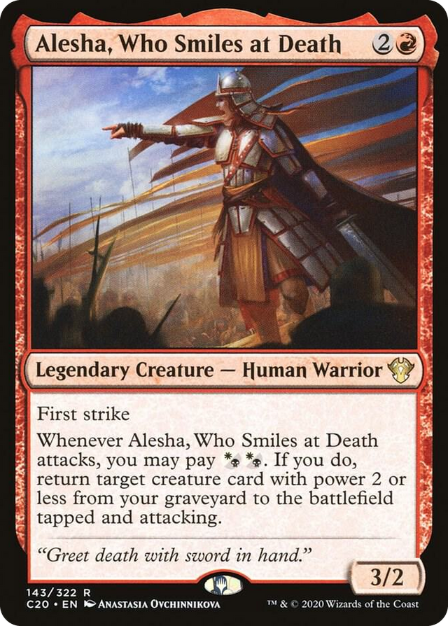 0143 Alesha, Who Smiles at Death R Commander 2020