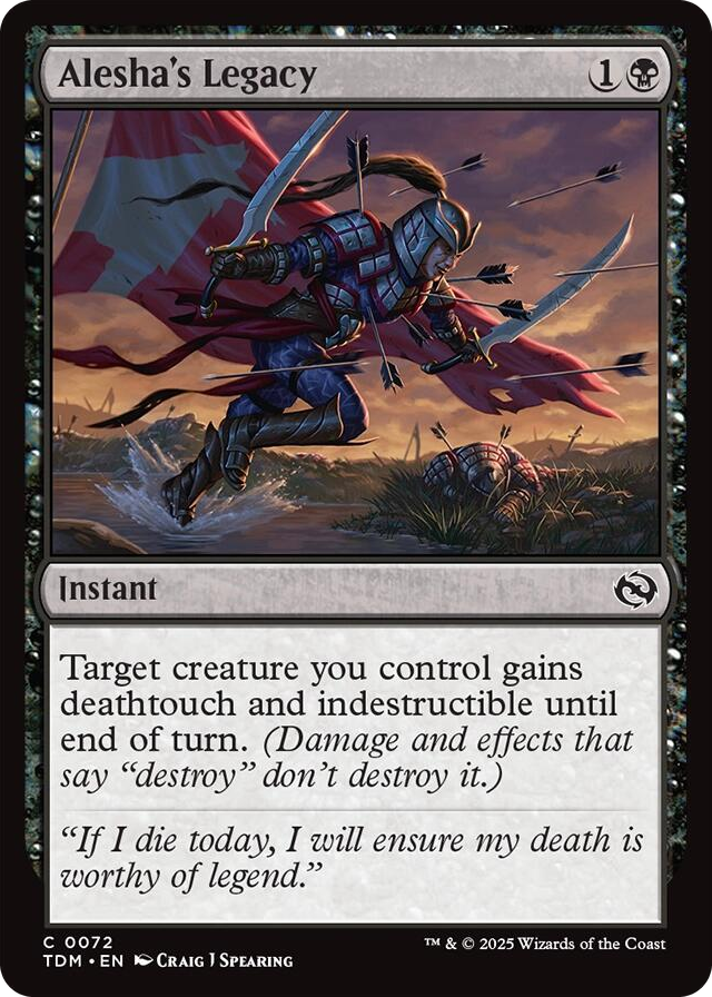 0072 Alesha's Legacy C Dragonstorm