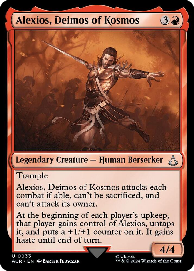 0033 Alexios, Deimos of Kosmos U Universes Beyond: Assassin's Creed
