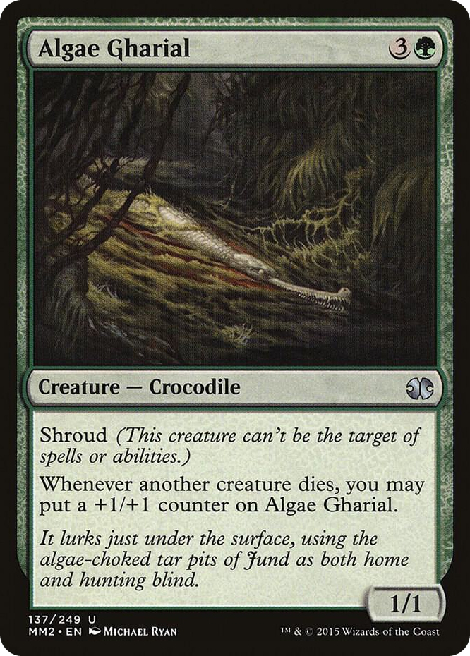 0137 Algae Gharial U Modern Masters 2015