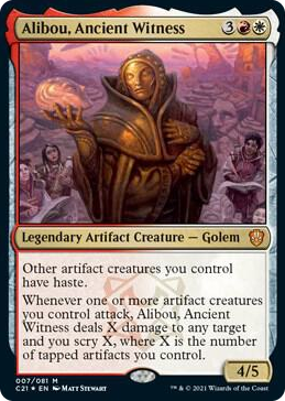 0007 Alibou, Ancient Witness M Commander 2021