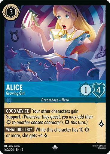 0160 Alice - Growing Girl Super Rare Fabled