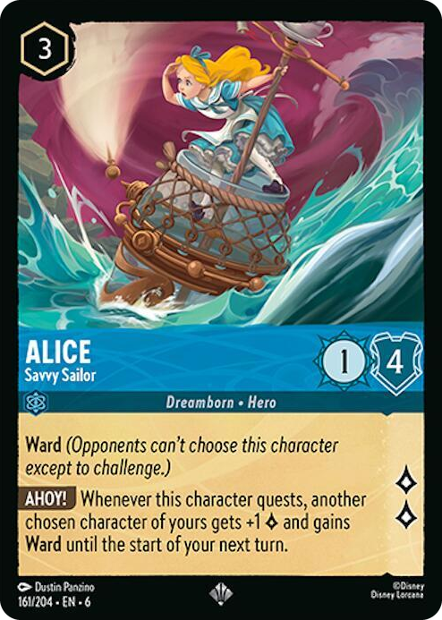 0161 Alice - Savvy Sailor Super Rare Azurite Sea