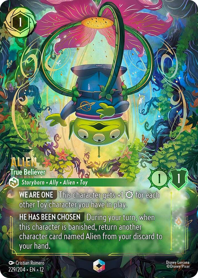 0229 Alien - True Believer (Enchanted) Enchanted Wilds Unknown