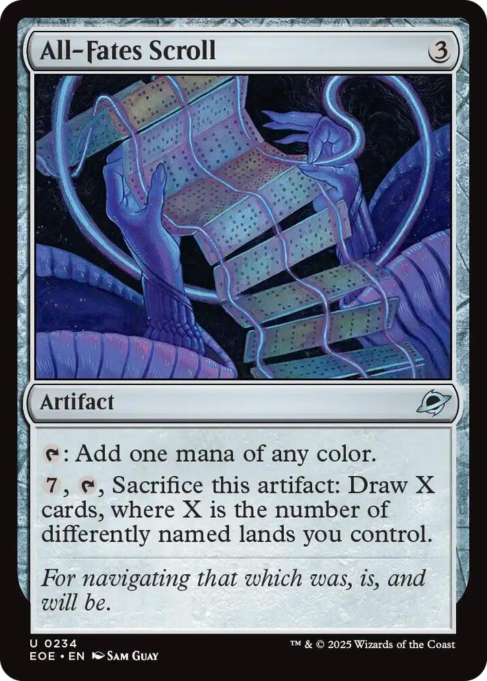 0234 All-Fates Scroll U Edge of Eternities