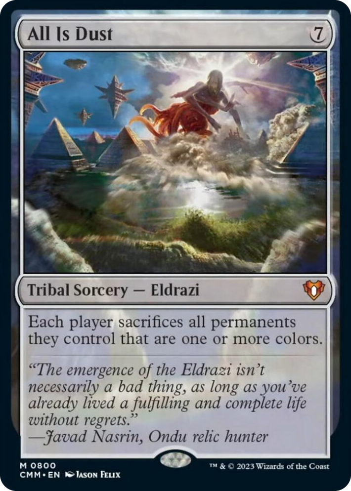 0800 All Is Dust M Commander Masters