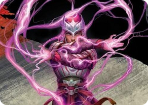 0043 All-Out Assault Art Card (43/54) S Art Series: Tarkir: Dragonstorm