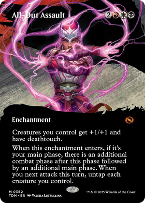 0352 All-Out Assault (Borderless) M Dragonstorm