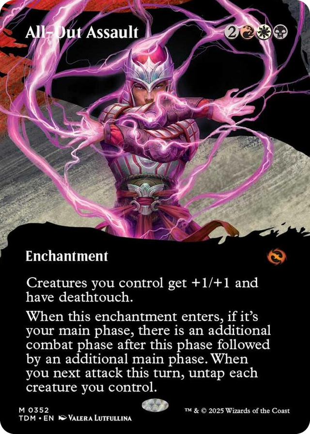0352 All-Out Assault (Borderless) M Dragonstorm