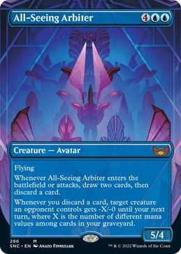 0286 All-Seeing Arbiter (Borderless) M Streets of New Capenna