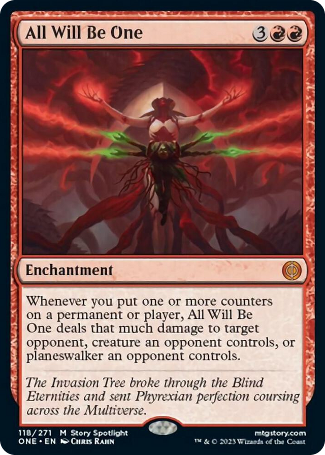 0118 All Will Be One M Phyrexia: All Will Be One