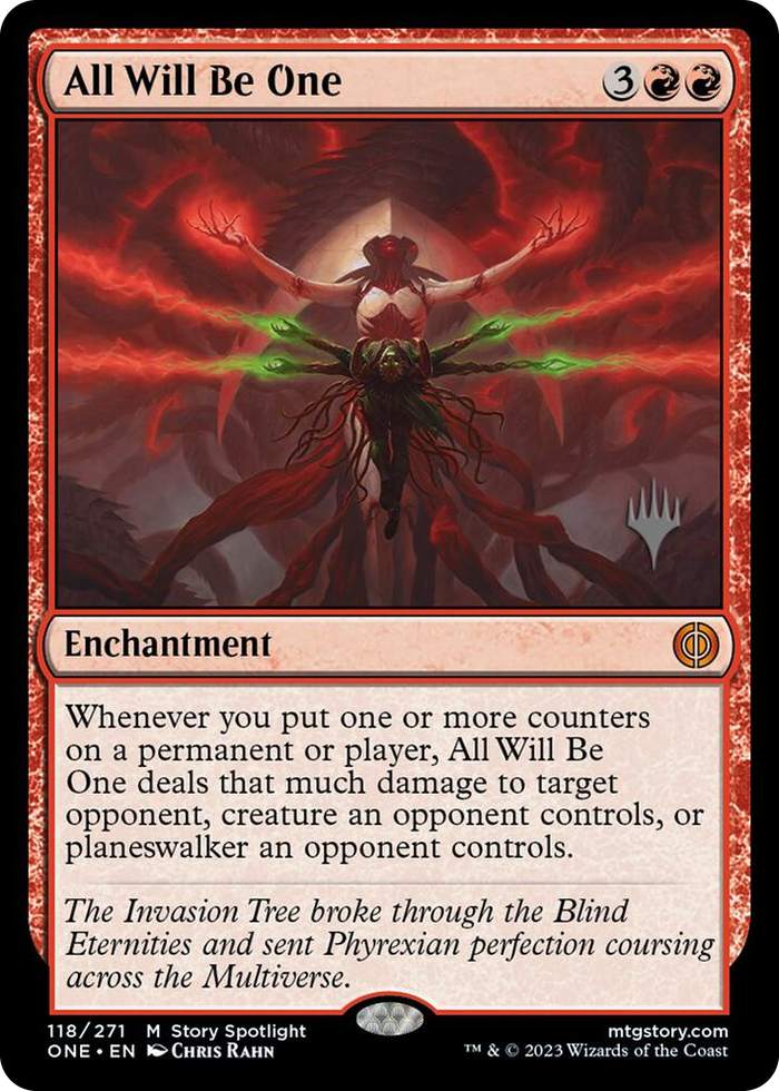 All Will Be One #118 M - Promo Pack: Phyrexia: All Will Be One Pokemon card