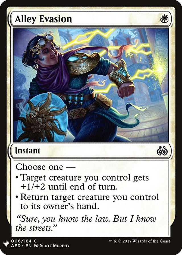 0006 Alley Evasion C The List Reprints