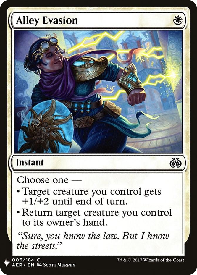 Alley Evasion #6 C - The List Reprints Pokemon card