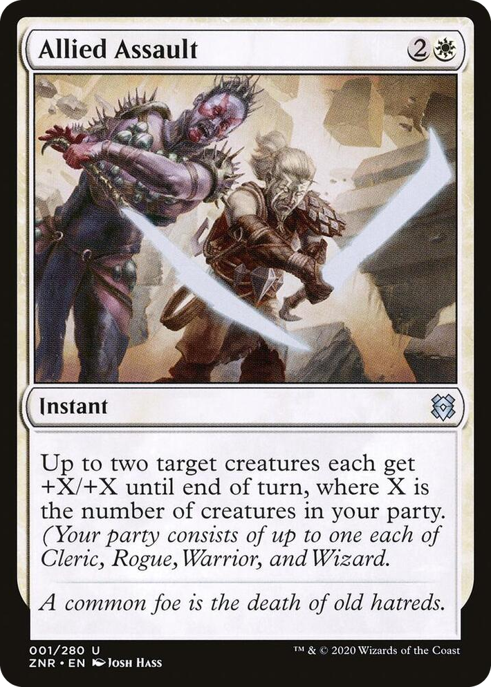 0001 Allied Assault U Zendikar Rising