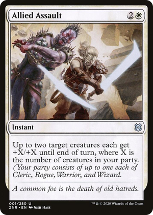 0001 Allied Assault U Zendikar Rising