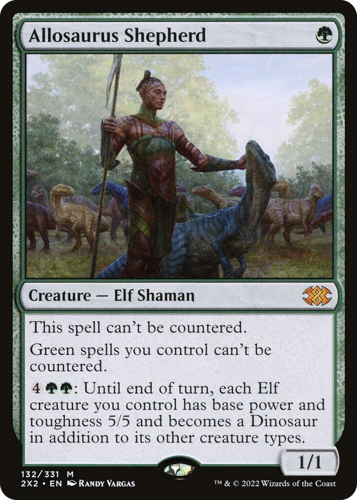 0132 Allosaurus Shepherd M Double Masters 2022