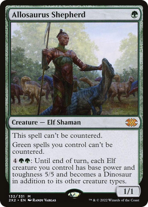 0132 Allosaurus Shepherd M Double Masters 2022