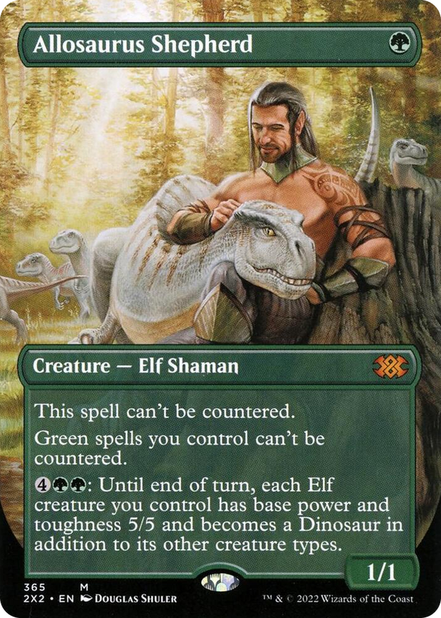 0365 Allosaurus Shepherd (Borderless) M Double Masters 2022