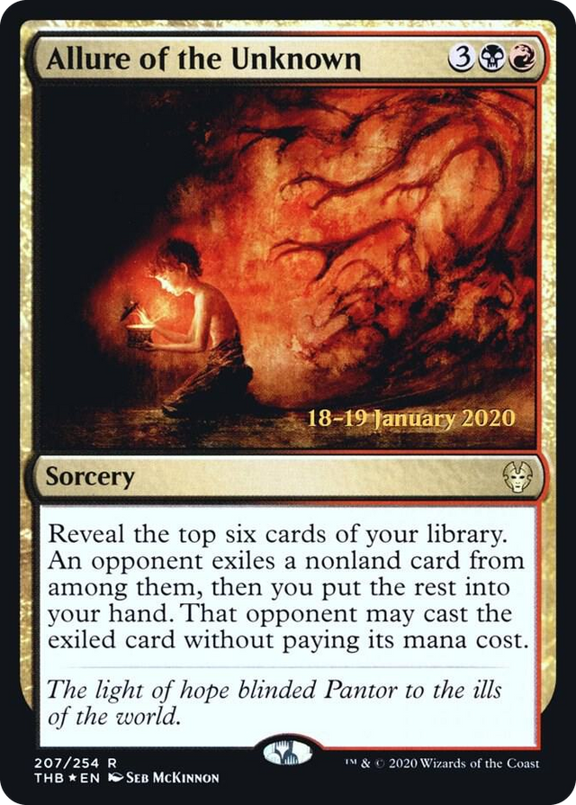 0207 Allure of the Unknown R Prerelease Cards