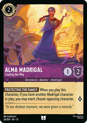 0036 Alma Madrigal - Leading the Way Uncommon Wilds Unknown
