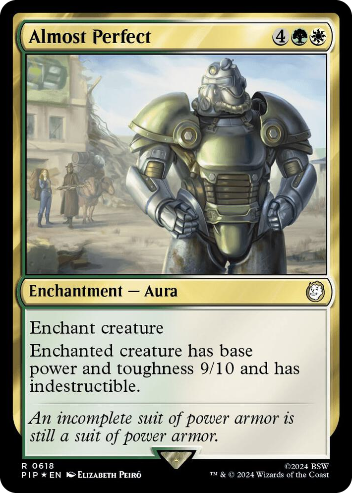 0618 Almost Perfect (Surge Foil) R Universes Beyond: Fallout