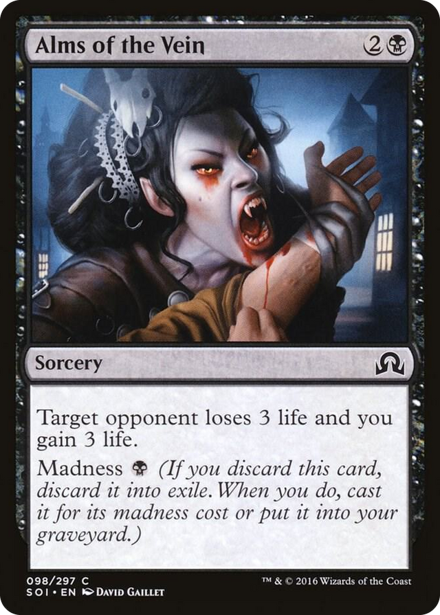 0098 Alms of the Vein C Shadows over Innistrad