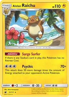 0031 Alolan Raichu - 31/111 (SM Crimson Invasion) Rare Deck Exclusives