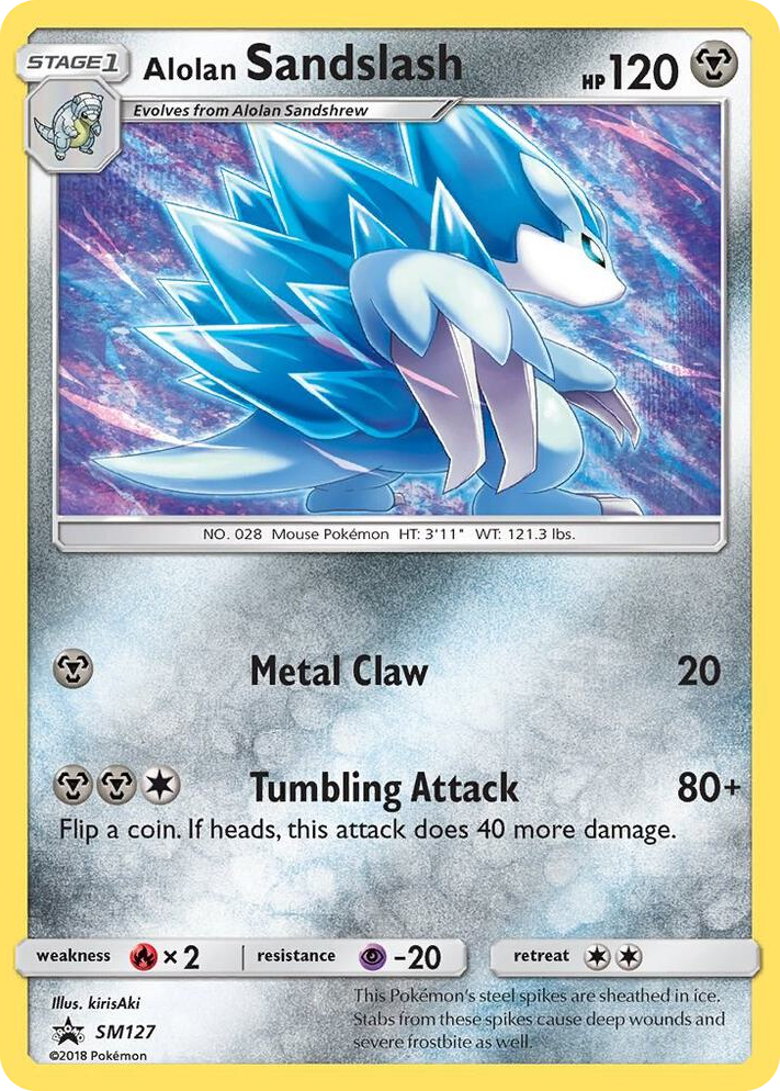 SM127 Alolan Sandslash - SM127 Promo SM Promos