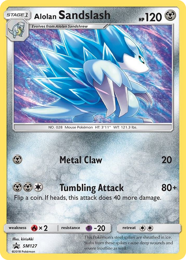 SM127 Alolan Sandslash - SM127 Promo SM Promos