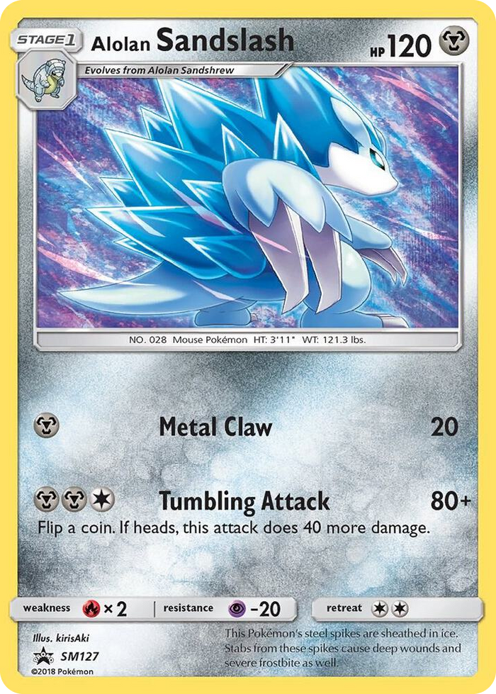 SM127 Alolan Sandslash - SM127 Promo SM Promos